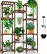 Uneedem Plant Stand Indoor Outdoor, Tall Plant Shelf for Multiple Plants, 10