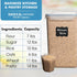 WHITE FEATHER SUPPLIES 2 PC Large Flour Sugar Storage Containers, Leak Proof, BPA Free, Clear Plastic