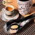 Large Stainless Steel Spoon Rest-Metal Spoon Rest - Ladle Rest Utensil for Kitchen Counter-Silver Spoon Rest-Spatula Ladle Holder-Spoon Holder for Stove Top-Serving Cooking Modern Stylish Silver one