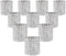 KPOSIYA Napkin Rings, Pack of 60 Rhinestone Diamond Adornment for Wedding Receptions, Dinner or Holiday Parties