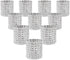 KPOSIYA Napkin Rings, Pack of 60 Rhinestone Diamond Adornment for Wedding Receptions, Dinner or Holiday Parties