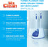 3-Piece Set, Mr. Clean Toilet Plunger and Bowl Brush Combo with Caddy, Heavy-Duty Plunger, Toilet Brush, and Caddy