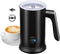 YSSOA Electric Milk Frother Handheld with Stainless Steel Stand, Battery Operated Whisk for Coffee, Frappe, Latte,