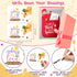 Baking Gift Pot Holder Set - R HORSE 3Pcs Red Pot Holder with Silicone Spatula, Heat Resistant Oven Mitts.