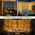 suddus 200 LED Curtain Lights for Bedroom, Fairy String Lights Indoor Outdoor for Christmas, Party Decor