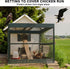 25'x50' 3/4" BSTPCOO Bird Net Bird Netting for Chicken Coop Roof, Nylon Mesh Poultry Netting Garden Nettings for Fruits