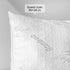 2 Pack Queen Waterproof Pillow Protectors, 20x30 Viscose Made from Bamboo, Zippered Case, Ultra Plush White