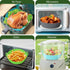 3 Pack Air Fryer Silicone Liners, 8 Inch Reusable Food Grade Basket Liners, Oven Liner Baking Tray Accessories