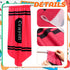 6 Decor(36" 24") SmoothNovelty Pcs School Classroom Curtains Back to Classroom Rainbow Colorful Crayon Curtains