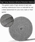 15Ft x7/8" Gasket Replacement for Big Green Egg Large and XLarge Grill-for BGE Parts Accessories-High-Temp Material