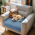 Hokway Stretch Couch Cushion Slipcovers - Reversible Cushion Protector Covers (Denim Blue, Small)
