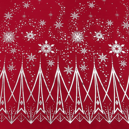 60 Inch LUSHVIDA Christmas Round Table Cloth Washable Water Resistance Holiday Microfiber Tablecloth Decorative Table
