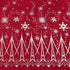 60 Inch LUSHVIDA Christmas Round Table Cloth Washable Water Resistance Holiday Microfiber Tablecloth Decorative Table