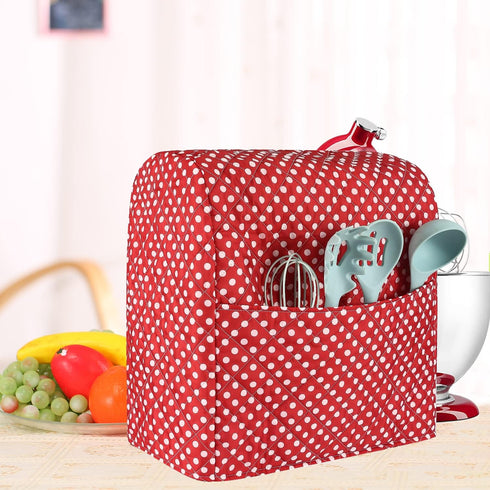 Kitchen Aid Mixer Cover: Compatible with 6-8 Quart Kitchenaid/Hamilton Mixers, Pioneer Woman Stand Mixer Accessories