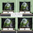 PROCIDA Mountain Cave Tapestry, Forest Wall Hanging Waterfall Nature Landscape for Bedroom Living Room, 60" W x 40" L
