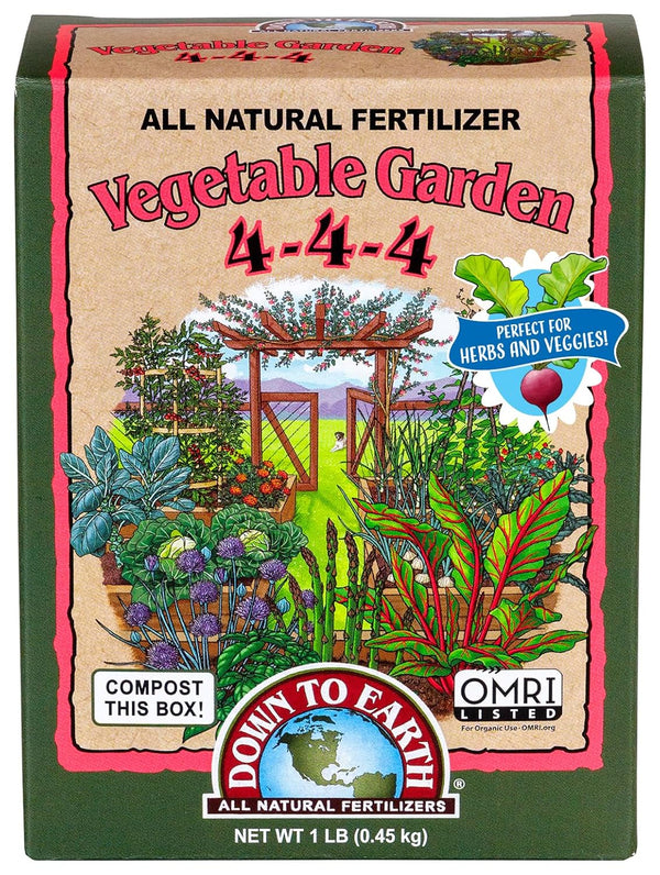 Down To Earth All Natural Fertilizers Organic Vegetable Garden - Plant Food