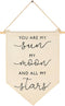 FYSIA Nursery Wall Art-Nursery Bedroom Gift-My Sun My Moon and All of My