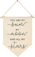 FYSIA Nursery Wall Art-Nursery Bedroom Gift-My Sun My Moon and All of My