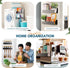 Magnetic Shelf, 2-Pack Magnetic Spice Rack for Refrigerator, Storage for Tiny Home Kitchen