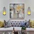 Set 2, SNAIL GARDEN Wall Candle Sconces Holder of Flame-Like Wall Decor Sconces Decorative Wall Sconces for Candles