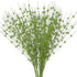 Artificial Glitter Berry Stem Ornaments, Fake Christmas Picks Decorative 17 inches Glitter