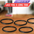 6Pcs Sanitaire Vacuum Belts, Durable Flexible Easy Installation, Compatible with SC679K, SC684, SC688, SC689, SC886,