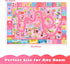 3X5 Terrug Kids Rug for Playroom, Educational Classroom Rug for Kids Room, Washable Nursery Rugs Non Slip Playroom Rugs