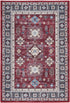 Nourison Fulton Tribal Red Area Rug, 2' x 3', Easy Cleaning, Non-Shedding, Bedroom, Living Room, Dining Room, Kitchen