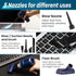 ELI Productions Handheld Vacuum Cordless, 120W Multi-Nozzles Pet Vacuum Cleaner with LED Light