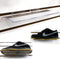 Clear Acrylic Slatwall Shoe Shelf, 4" D x 10" L Flat Acrylic