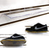Clear Acrylic Slatwall Shoe Shelf, 4" D x 10" L Flat Acrylic