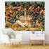 Semtomn Tapestry Artwork Wall Hanging, Unicorn Tapestries, Medieval Hunt, 60x80 Inches Home Decor