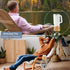 Nnewvante Desk Cup Holder, 2 in 1 360° Rotating Headphone Hanger and Anti-Spill Cup Holder for Gaming Desk