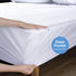 Hanherry Queen Size 100% Waterproof Mattress Protector, 3D Air Fabric Cooling Cover, Deep Pocket