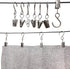 Stainless Steel S Hooks Curtain Clips, 50 Pack Hanging Party Lights Clips, 2.4 Inch Long Hangers for Photo Art Craft