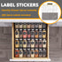 32 386 4 15" 17.5" SpaceAid Spice Drawer Organizer with Spice Jars, Spice Labels, Tier Seasoning Rack Tray Insert