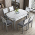 Genina Waterproof Dining Chair Covers for Kitchen Room Chairs, Dark Gray, 4 Pcs Slipcovers