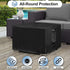 34L 24W 17H Inch, OutdoorLines Outdoor Waterproof Patio Ottoman Covers - Rectangle UV-Proof Patio Side Table Cover