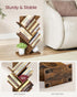 5-Tier ULBC183X01 VASAGLE Tree Bookshelf, Bookcase, Small Bookshelf, Space-Saving Corner Shelf, Book Tree, Holds Books