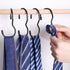 JOHOUSE 14PCS Purse Hanger for Closet - Large Size Closet Rod Hooks Black Vinyl Coated Bag Hanger Organizer Hooks
