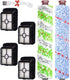 Bissell CrossWave Pet Pro 2306A Replacement Parts: 1 Pack 2460 + 1 Pack 1868 Multi-Surface Cleaner Brush Rolls