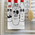 3D Rose TWL_116311_1 Funny Injured Bowling Pins Cartoon Sports Design Towel | 15 x 22
