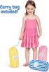 3-10 30"x50" 100% Premium Large Hooded Beach Towel for Kids Aged | Drawstring Carry Bag Included | Size | Classic