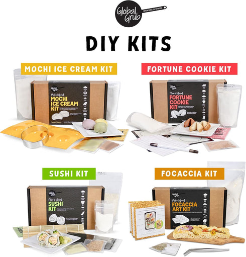Set Global Grub Pasta Art DIY Kit for Adults, Kids, TeensCreate Homemade Colored Pasta-DIY Pasta Art Kit Includes