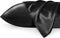 Bedsure Satin Pillowcase for Hair and Skin - Black Silky Pillowcase 2 Pack, 20x30 Inches, Gifts for Women Men