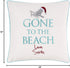 18" 18" C&F Home Christmas Gone to The Beach Love Santa Cotton Blend Accent Throw Pillow x Xmas Festive Winter Holiday