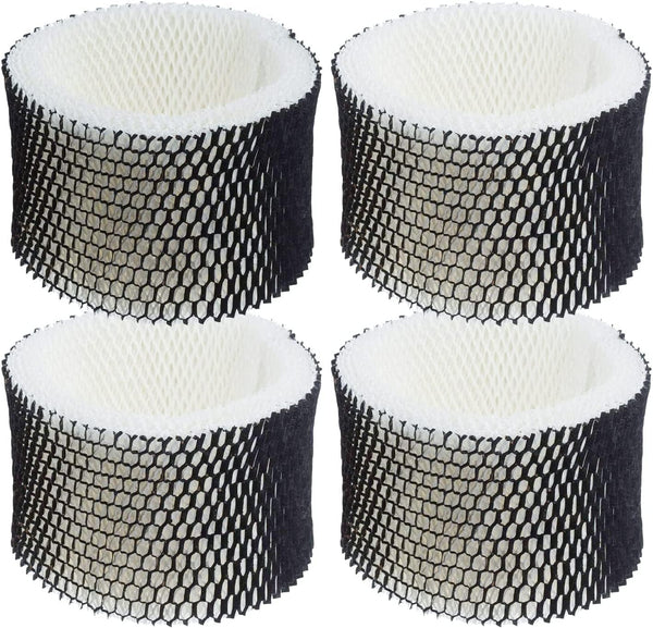 4-Pack HWF62 Humidifier Replacement Filter for Holmes, Compatible with Sunbeam and Bionaire Cool Mist Humidifiers