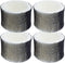 4-Pack HWF62 Humidifier Replacement Filter for Holmes, Compatible with Sunbeam and Bionaire Cool Mist Humidifiers
