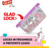 Glad for Kids GladWare Snack Containers, Unicorn Design, BPA-Free Plastic, 24oz, 4 Count, Pink