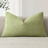 Foindtower Set of 1 Decorative Linen Check Throw Pillow Cover Neutral Farmhouse